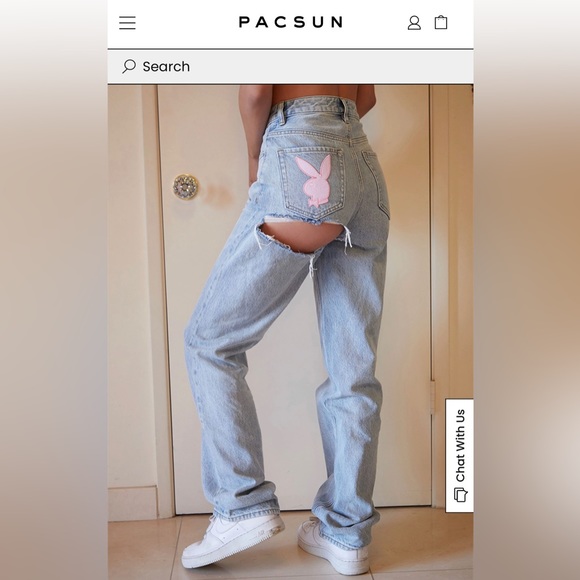 Pacsun x playboy jeans in size 24 brand new condition - Picture 5 of 7